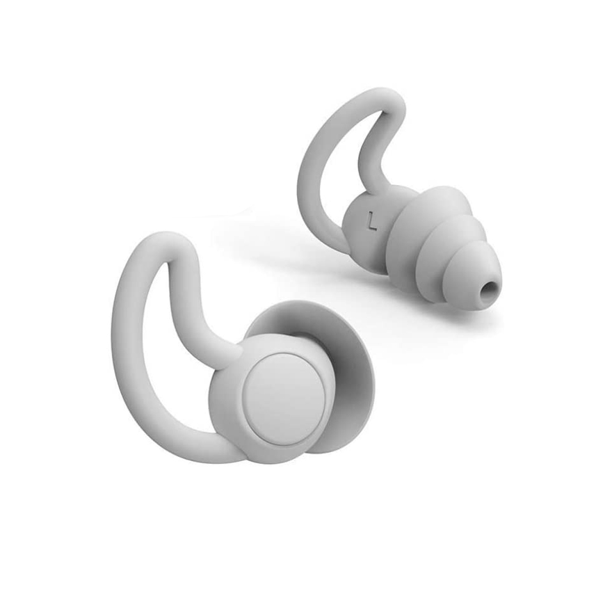 Groundshaker-product-render Product image of Groundshaker High Fidelity Earplugs on a white background