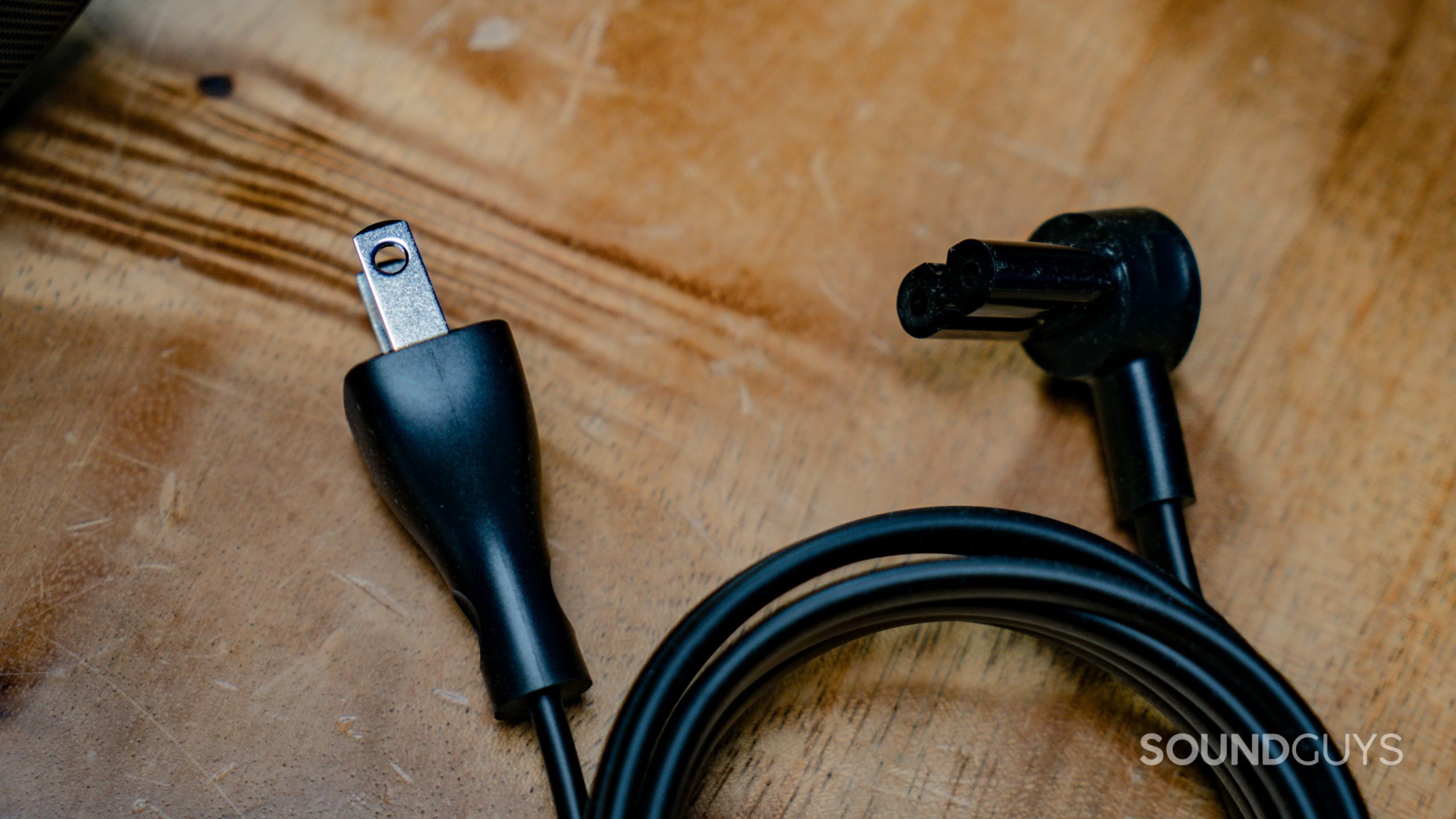 Sonos Era 300 power cord close-up.