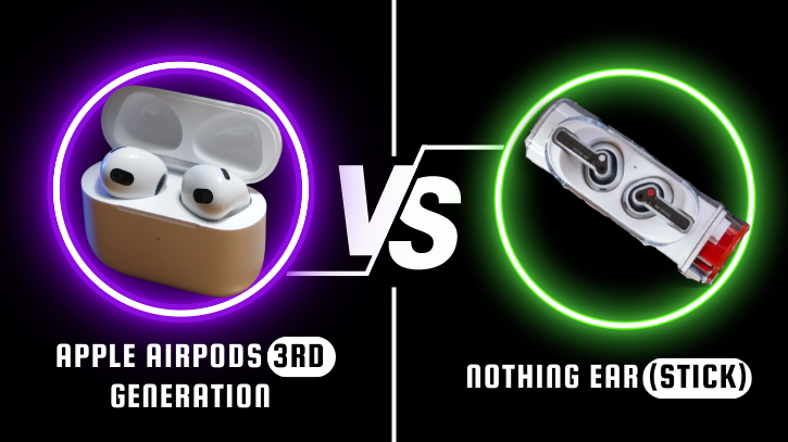 Apple AirPods (3rd generation) vs Nothing Ear (Stick)
