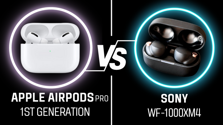 Apple AirPods Pro 1st generation vs Sony WFXM4   SoundGuys