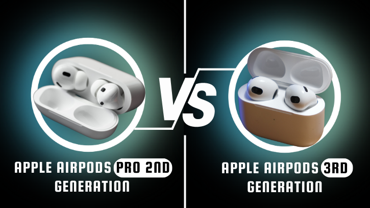 Apple AirPods Pro (2nd generation) vs Apple AirPods (3rd