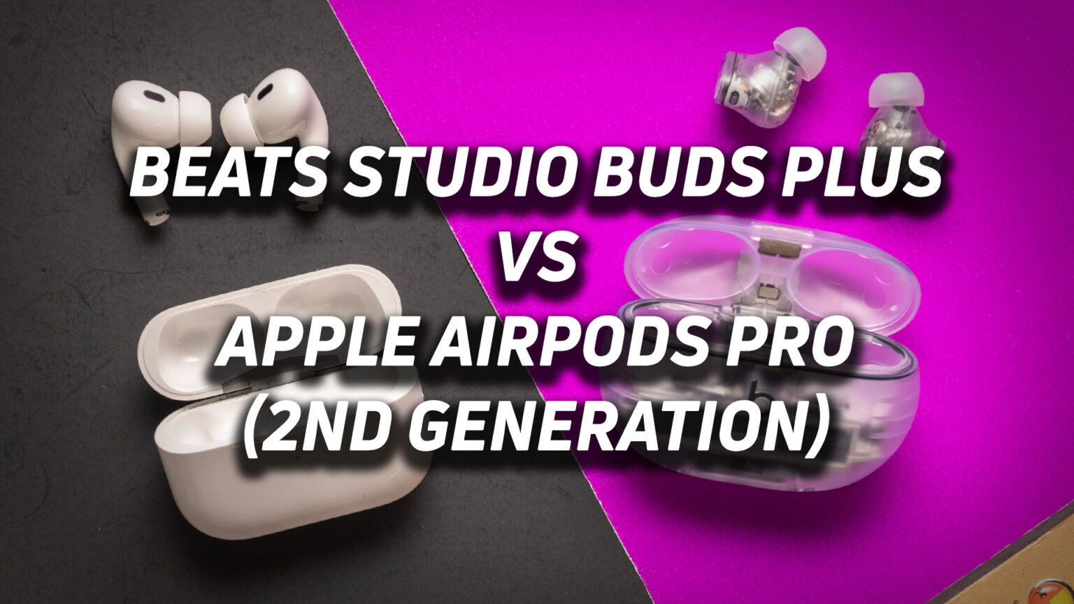 apple airpods pro 2 vs beats studio buds plus