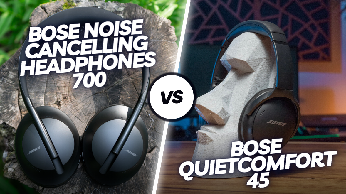 Satire Hjemløs Rund ned Bose Noise Cancelling Headphones 700 vs Bose QuietComfort 45