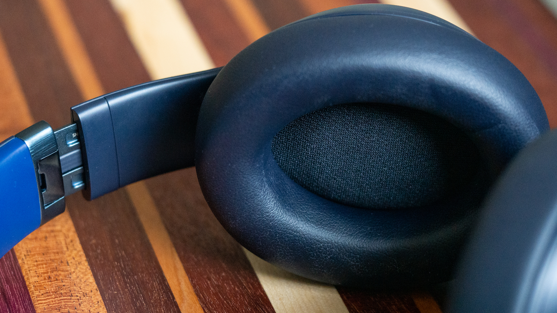 The shallow and relatively small ear cups of the Beats Studio Pro.