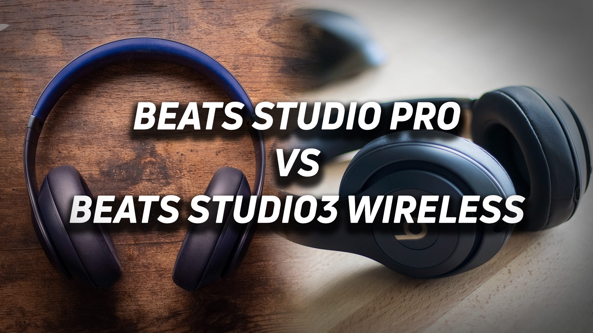 Beats Studio Pro versus Beats Studio3 Wireless.