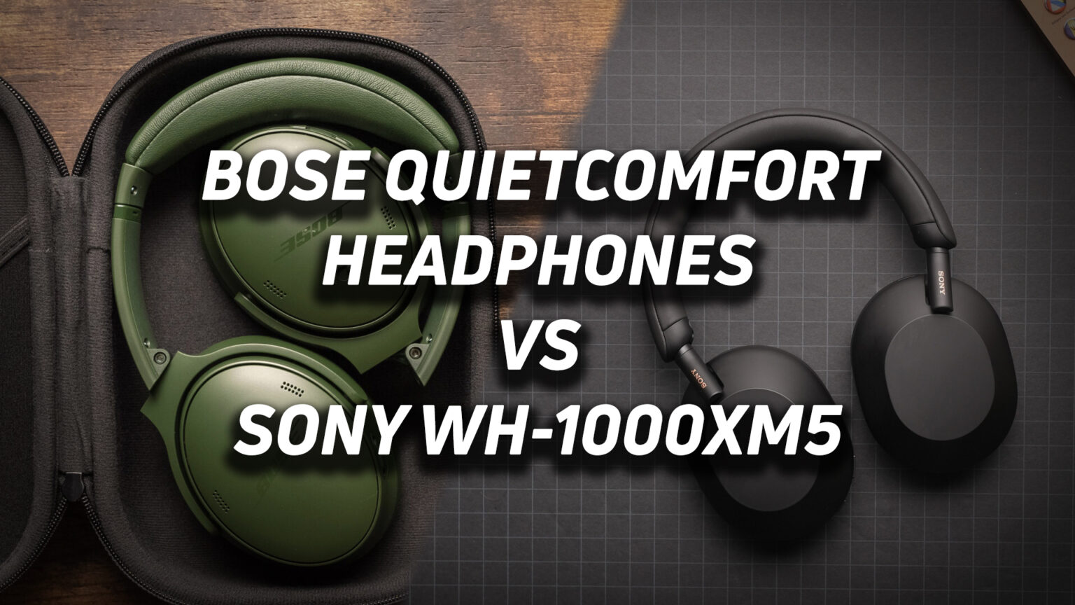 Bose Headphones vs Sony WH1000XM5 SoundGuys