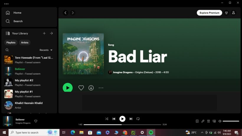 how to add songs to a playlist on spotify pc