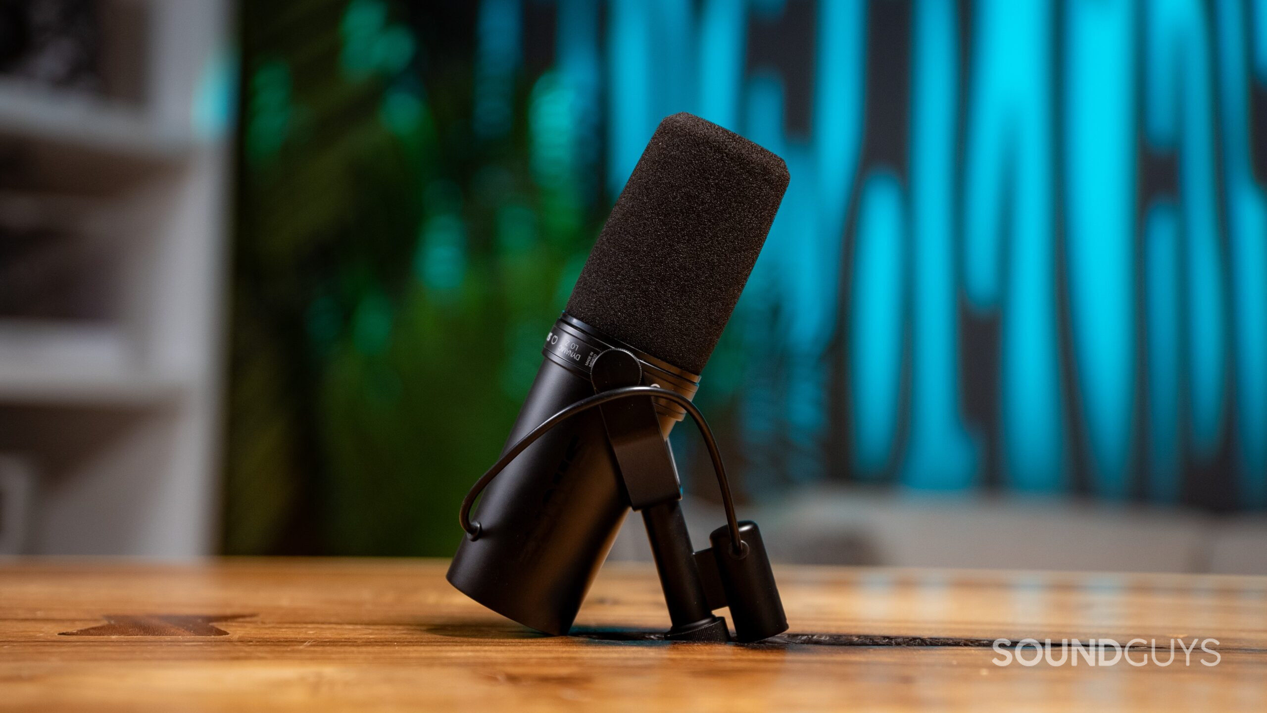 Shure SM7DB Featured Image #1 side shot of the SM7dB standing upright