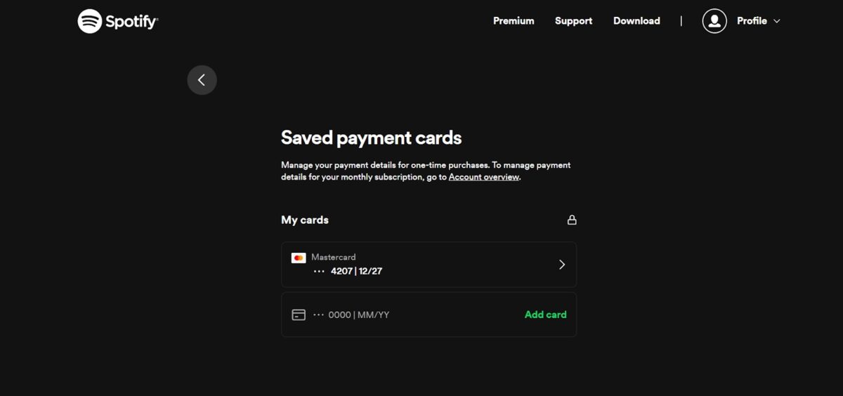 How to change the Spotify payment method SoundGuys