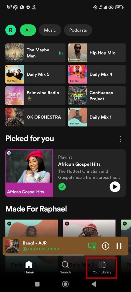 can you send your liked playlist on spotify