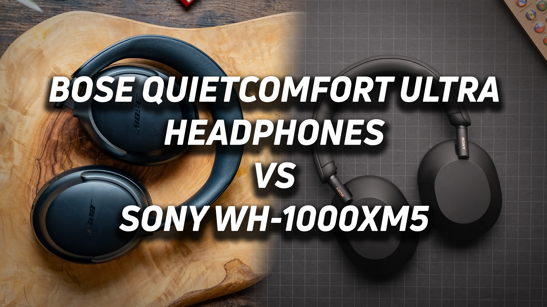 Bose QuietComfort Ultra Headphones vs Sony WH-1000XM5 - SoundGuys