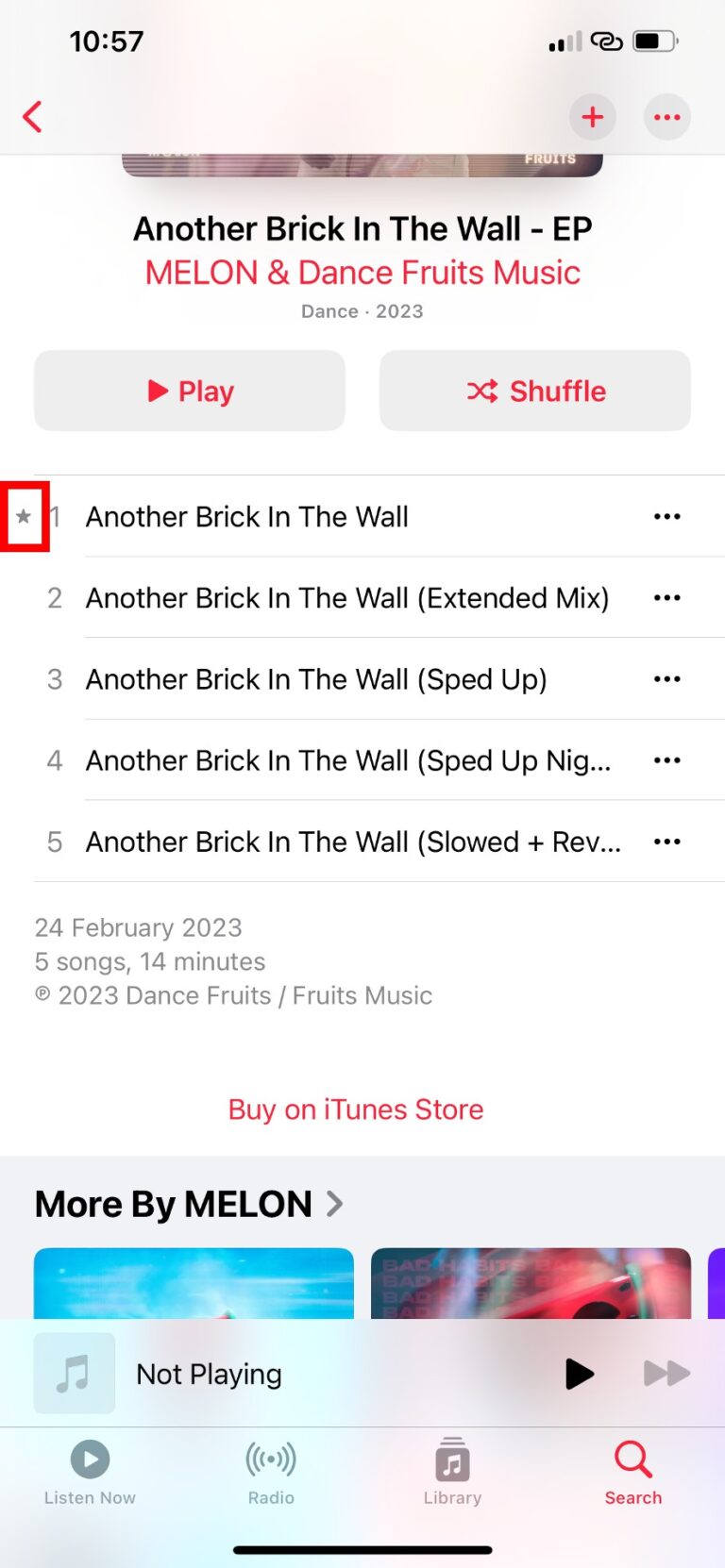 What Does The Star On Apple Music Mean
