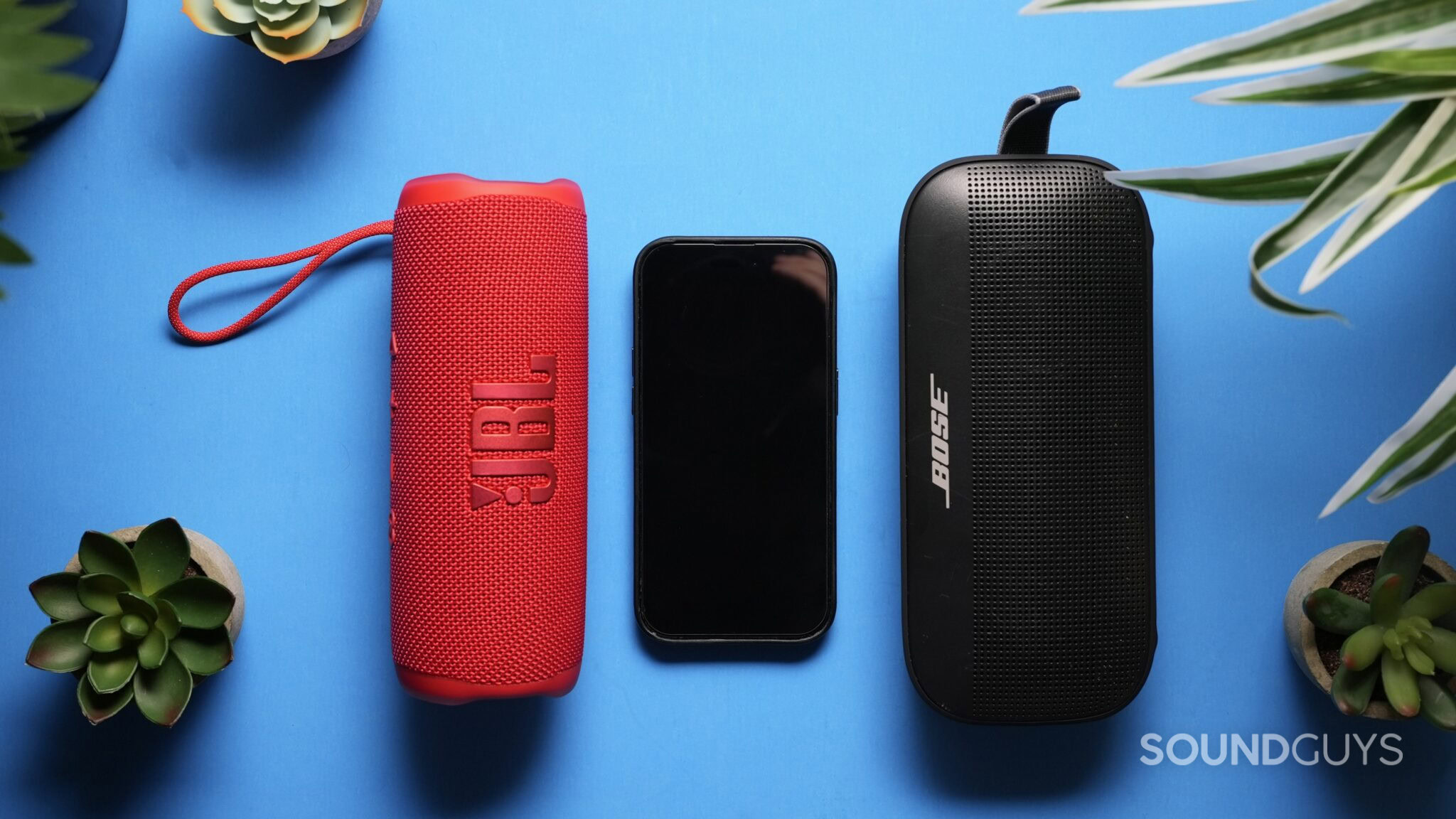 JBL Flip 6 vs Bose SoundLink Flex - SoundGuys