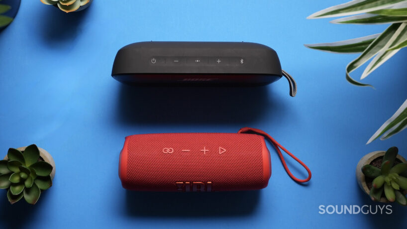 JBL Flip 6 vs Bose SoundLink Flex - SoundGuys