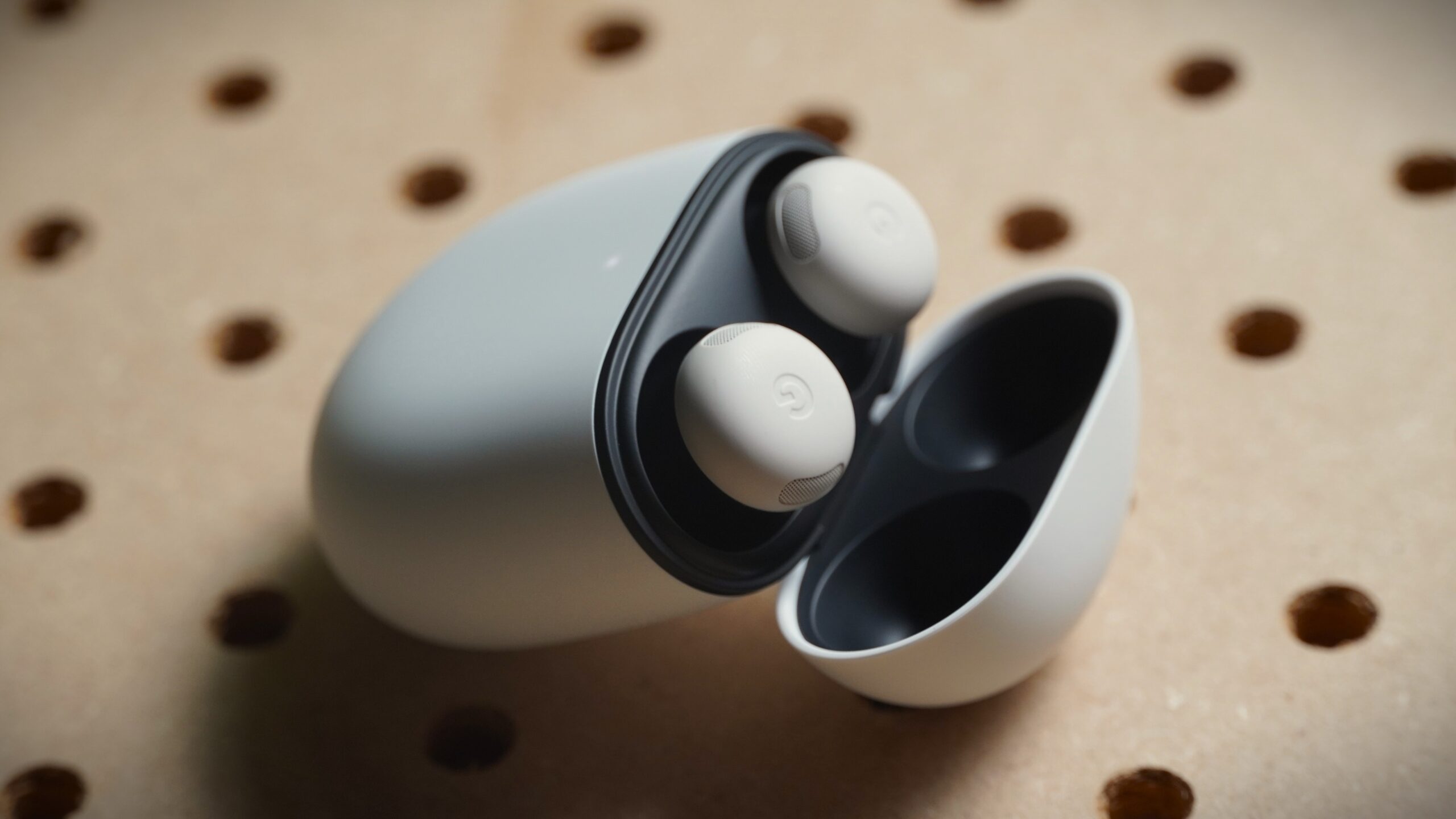 Pixel Buds Pro 2 in case open