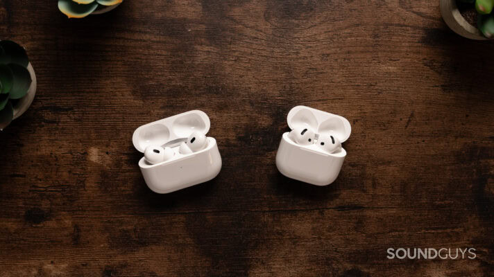 Apple AirPods 4 with Active Noise Cancellation vs AirPods Pro 2 - SoundGuys