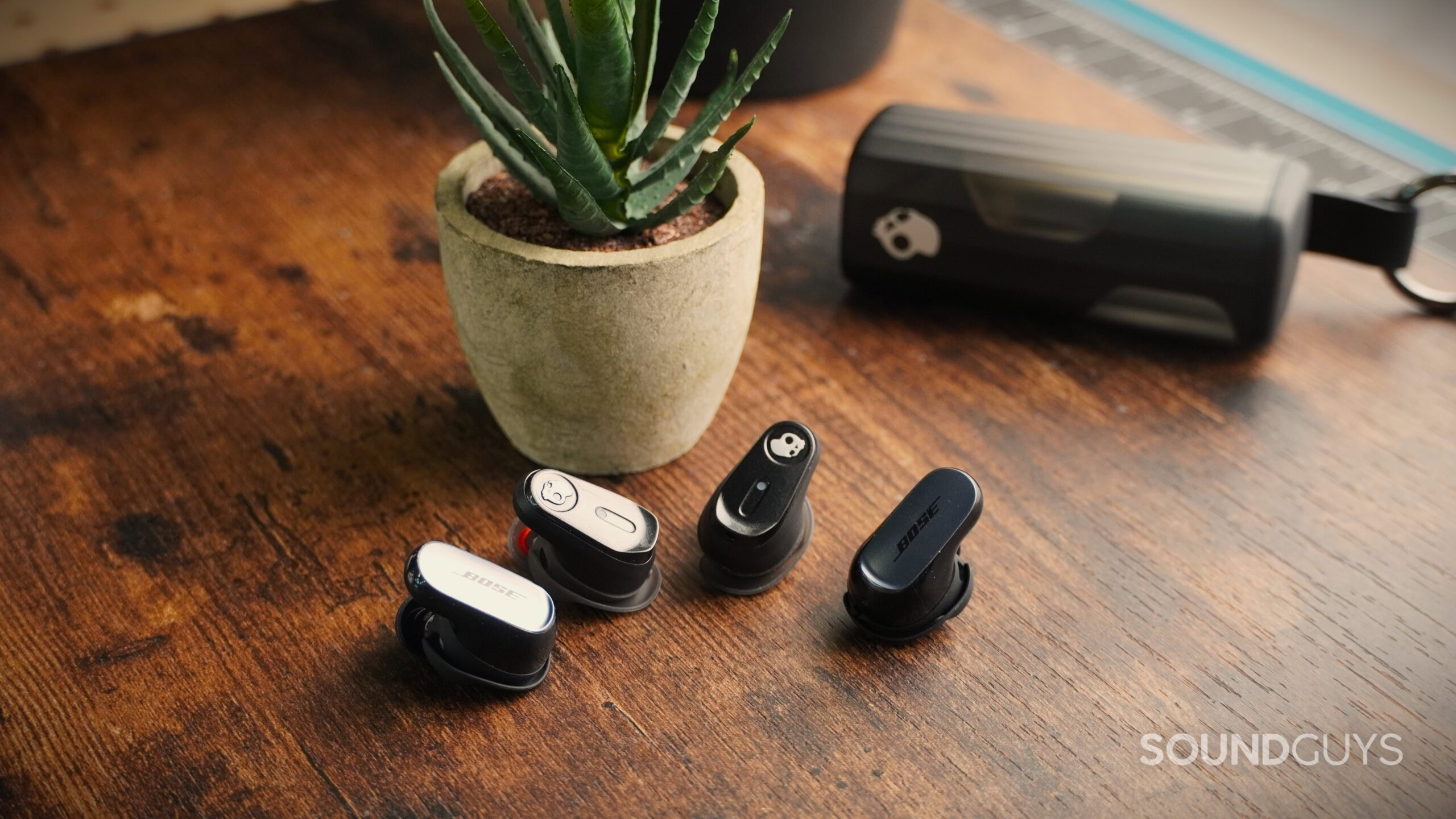 skullcandy method 360 anc with bose qc ultra earbuds