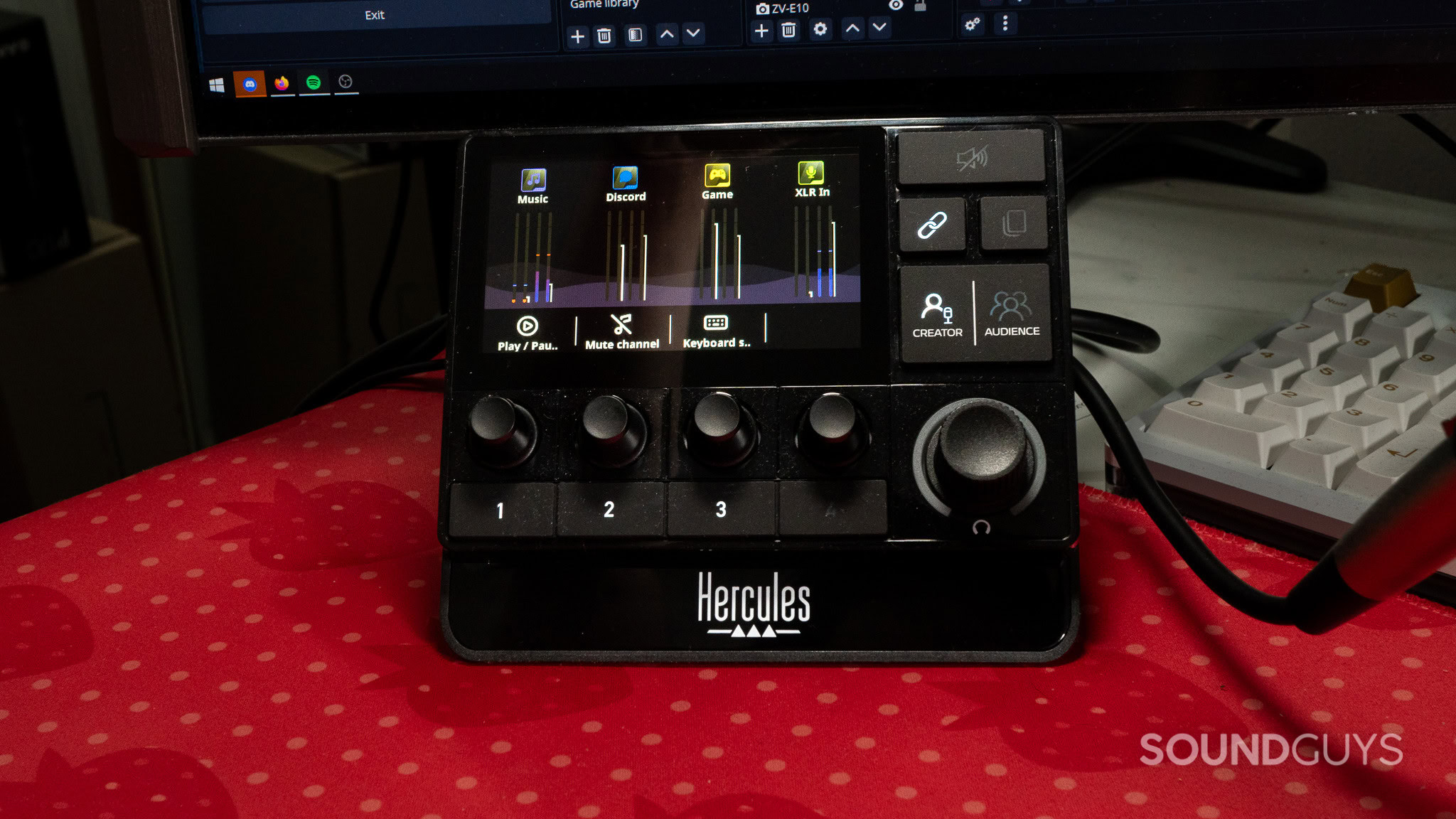 Hercules Stream 200 Hercules Stream 200 setup and used on stream