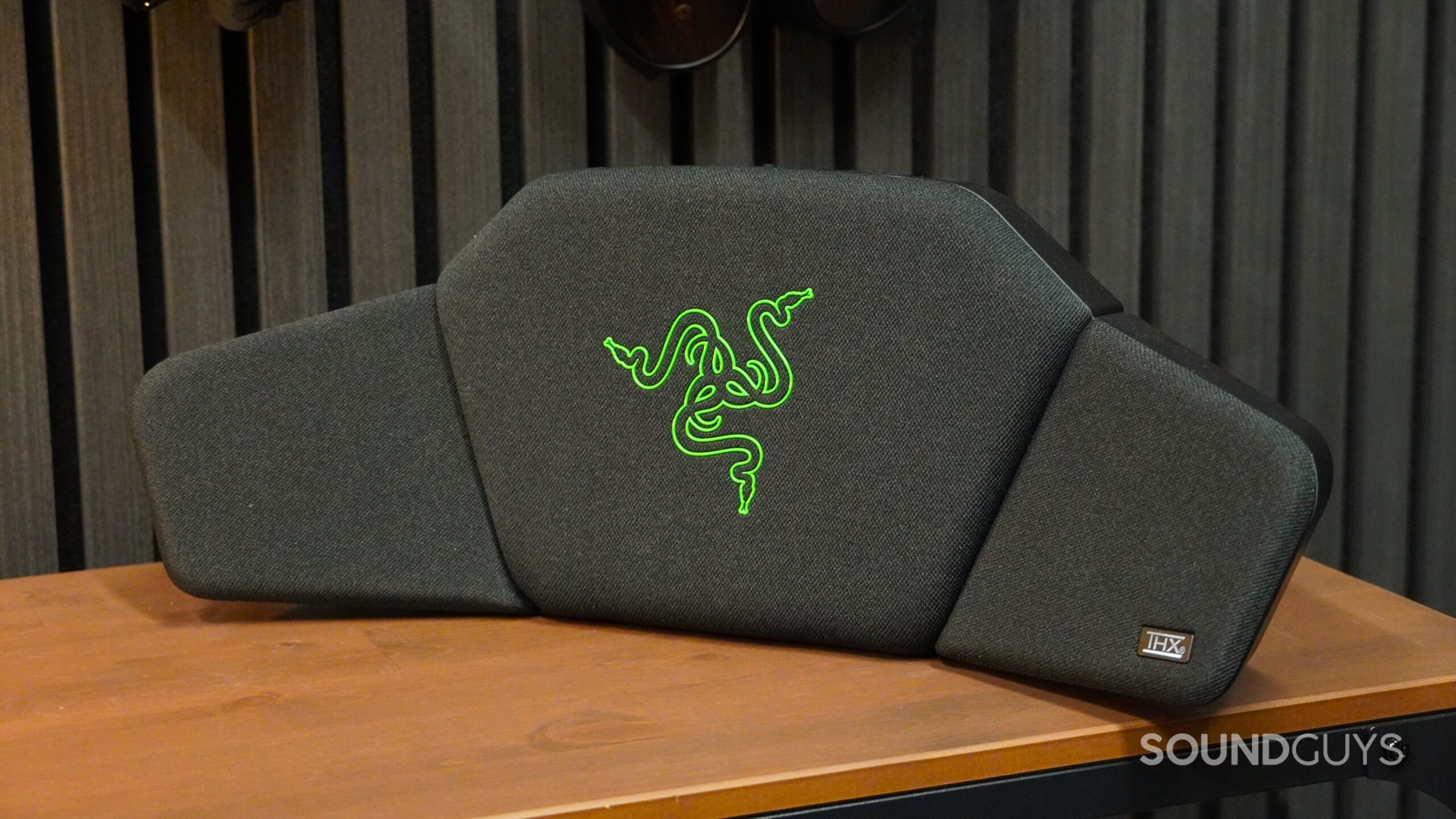 Razer Clio speaker on table Razer Clio speaker on table