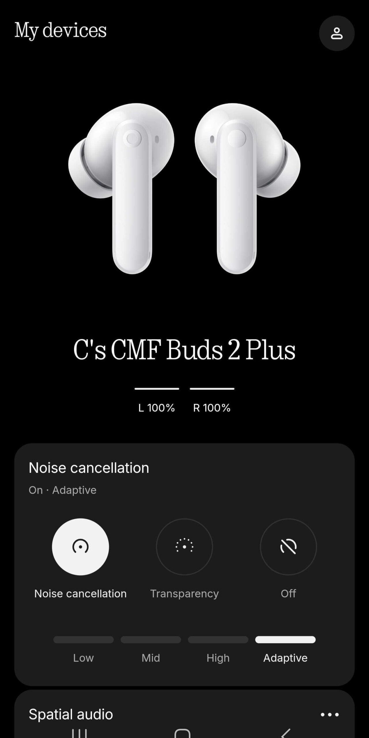 cmf buds 2 plus nothing x app