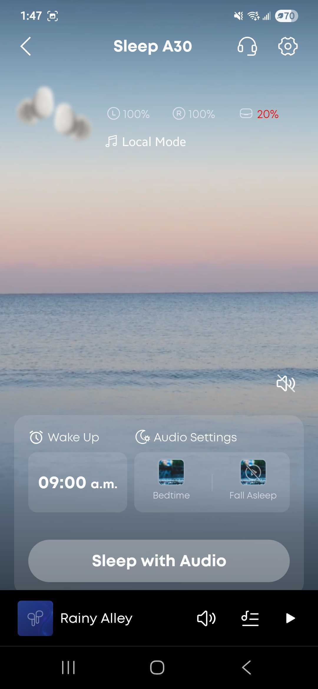 soundcore sleep a30 app