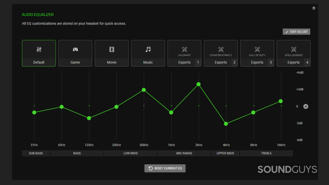 BlackShark V3 Pro EQ SoundGuys custom EQ settings for the BlackShark V3 Pro