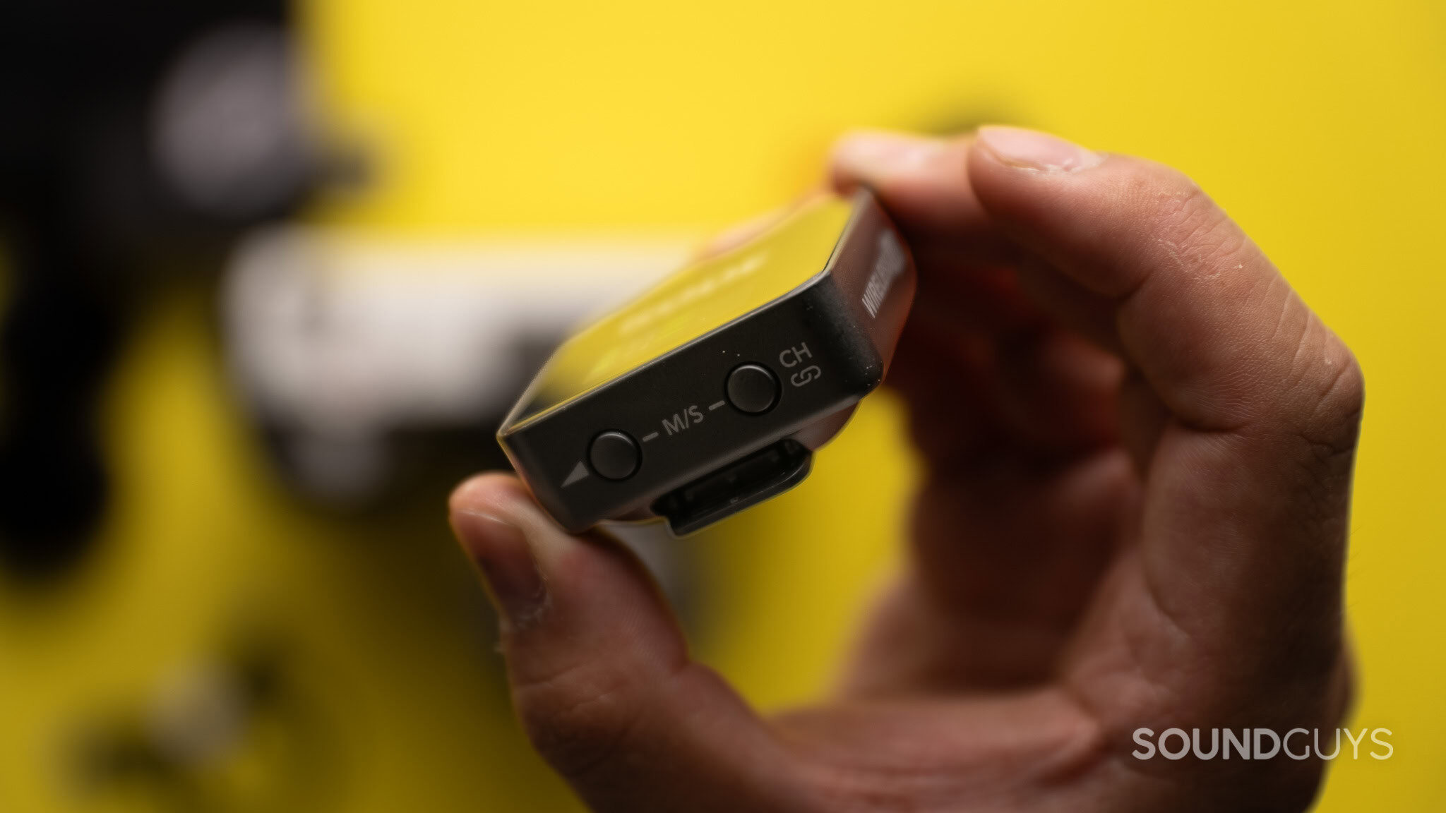Rode Wireless GO Gen 3 buttons on receiver