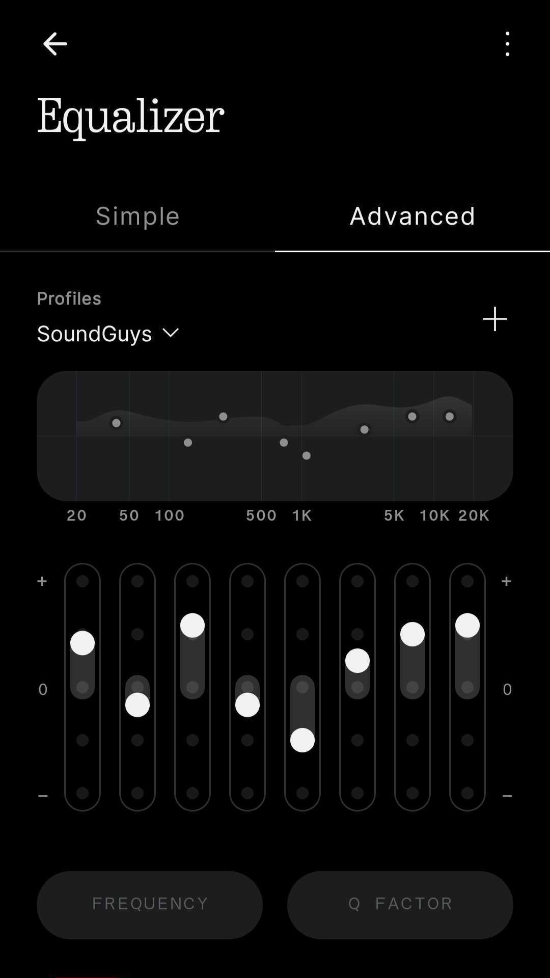 SoundGusy Nothign Headphone (1) advanced equalizer settings