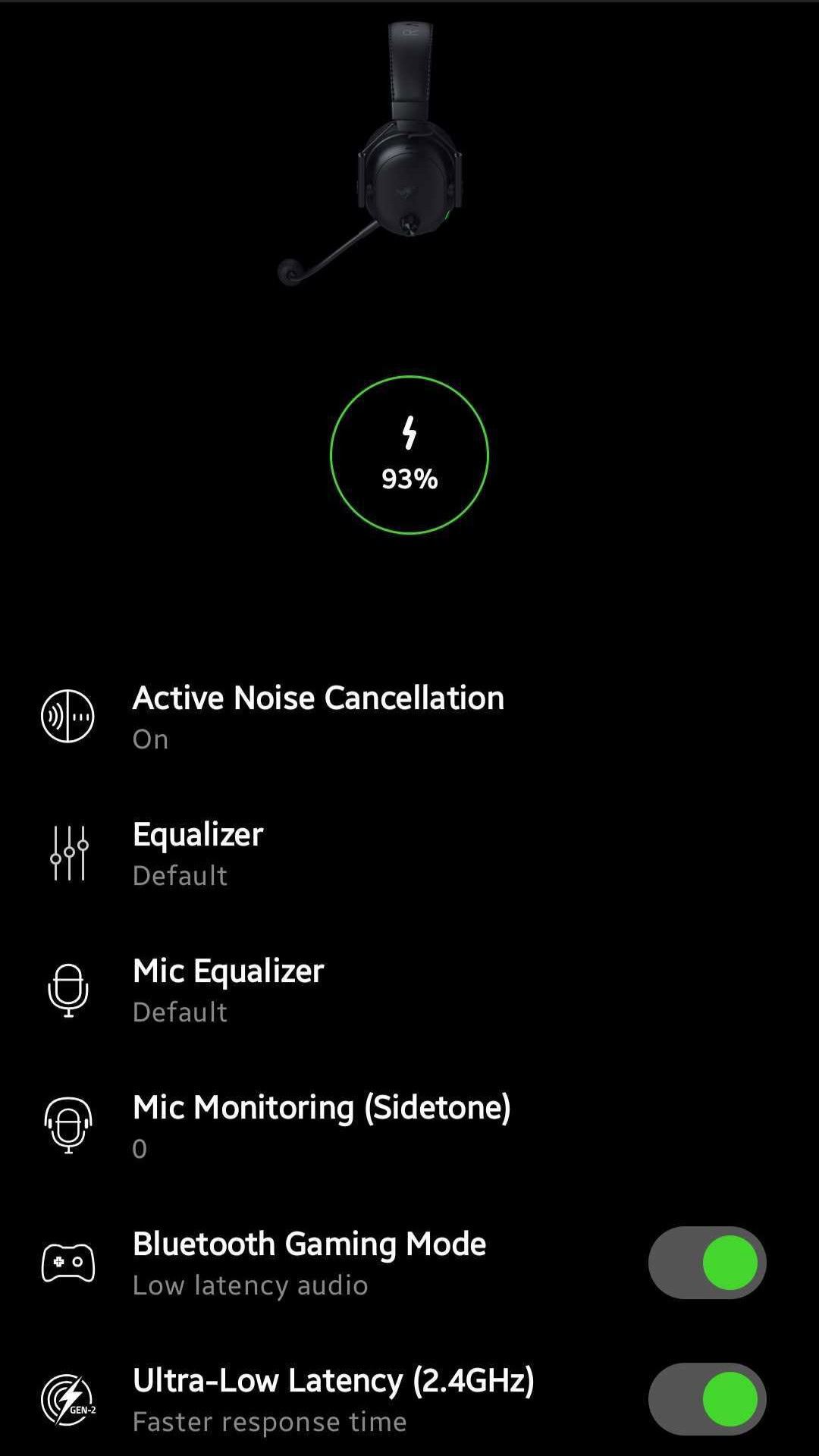 razer audio app homepage blackshark v3 pro