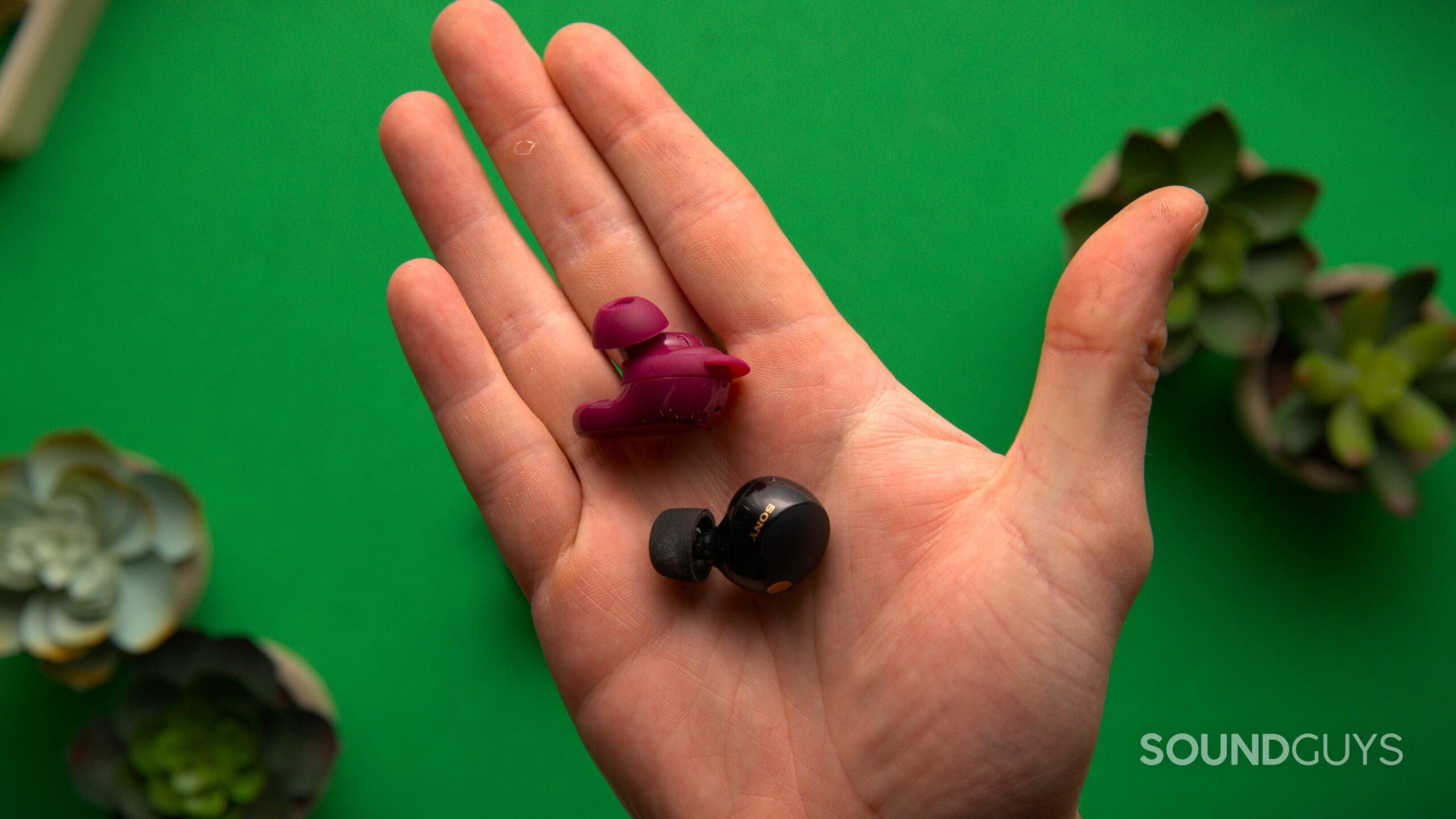 sony xm5 vs bose qc ultra earbuds in hand sony xm5 vs bose qc ultra earbuds in hand