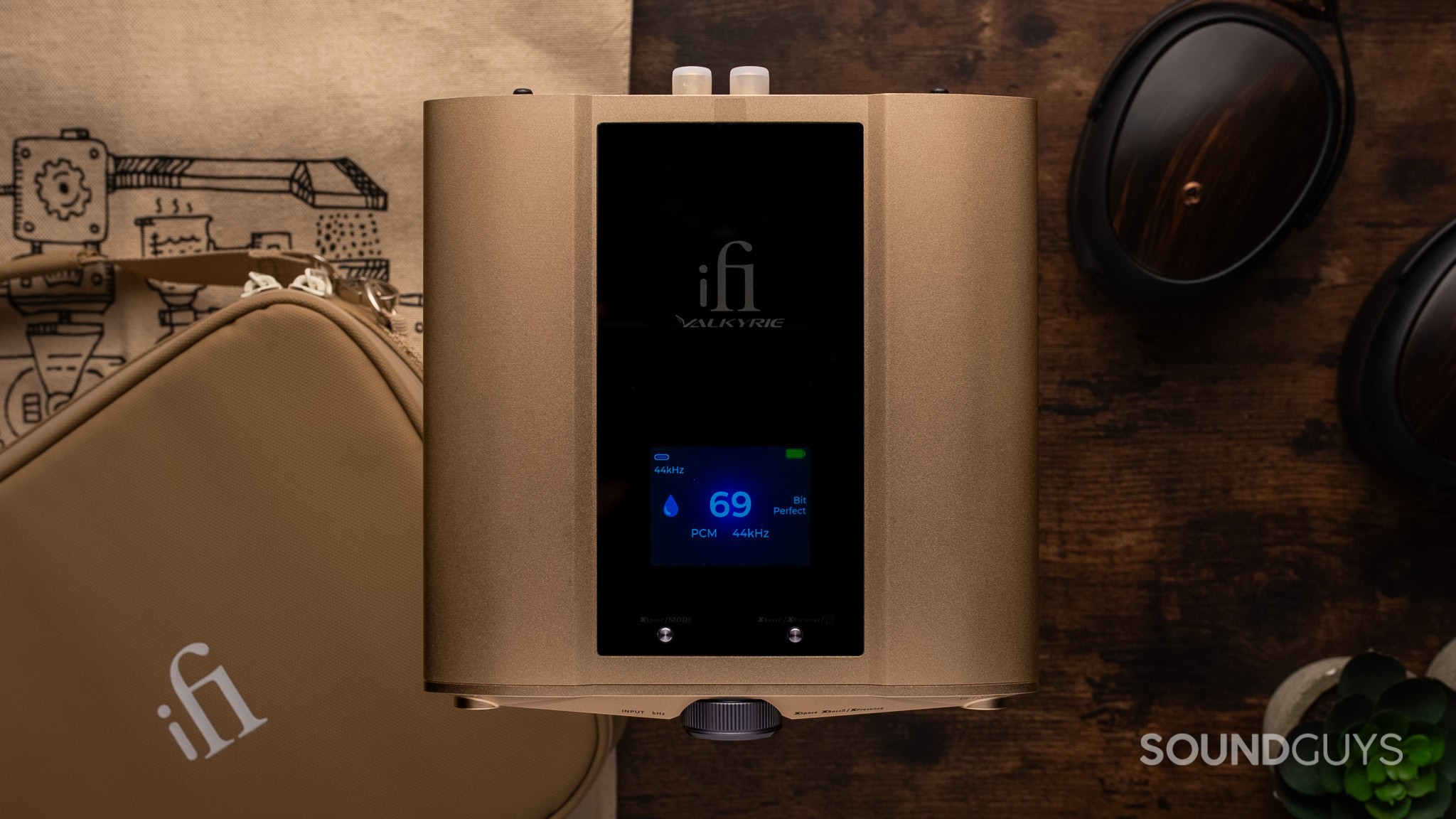Top down of the iFi Valkyrie