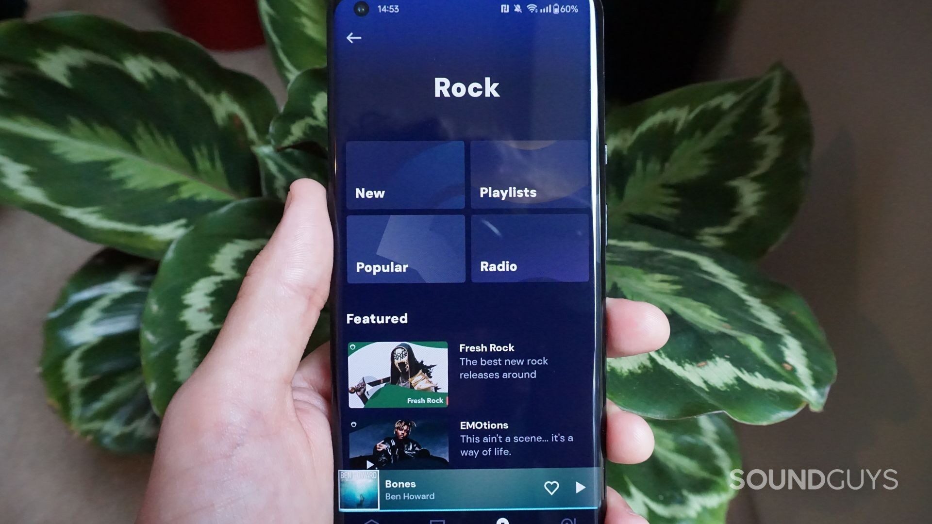 Napster-playlists A photograph of the Napster Rock playlist.