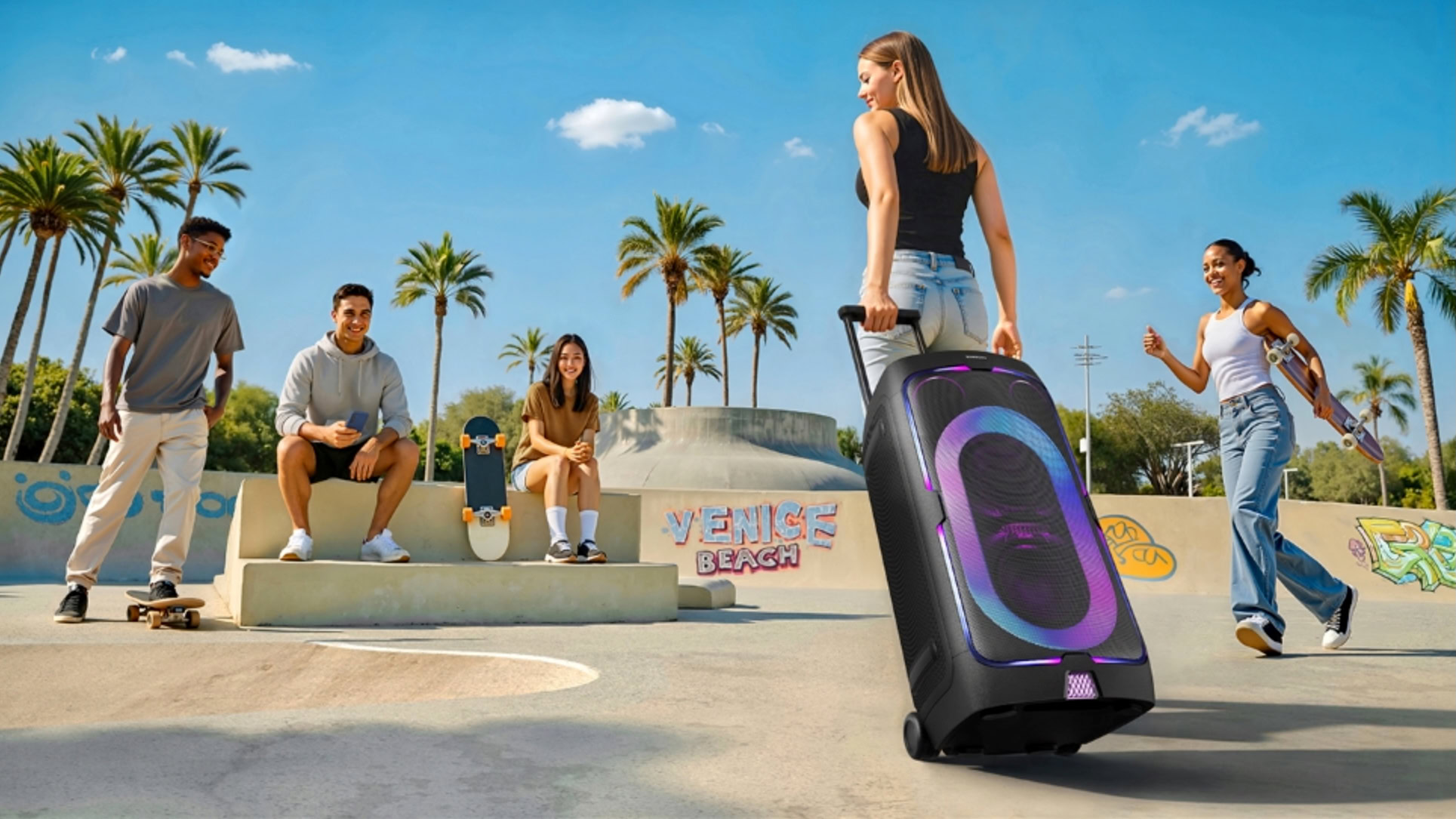 Samsung Sound Tower press image.