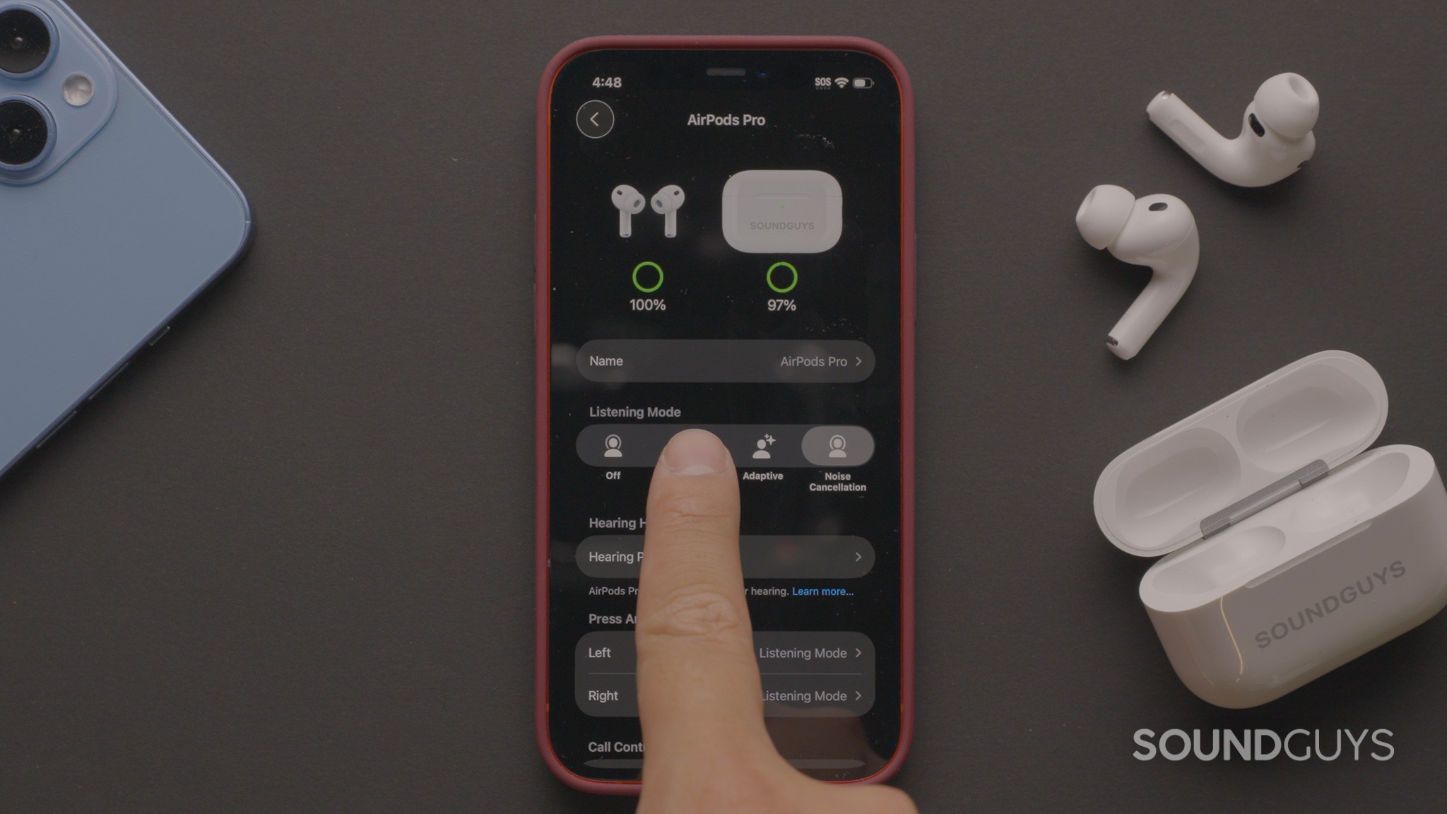 ANC options with AirPods Pro 3 ANC options with AirPods Pro 3