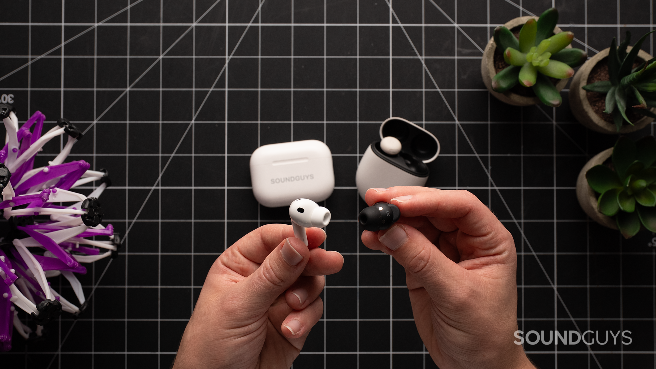 The AirPods Pro 3 and Pixel Buds Pro 2 ear tips.