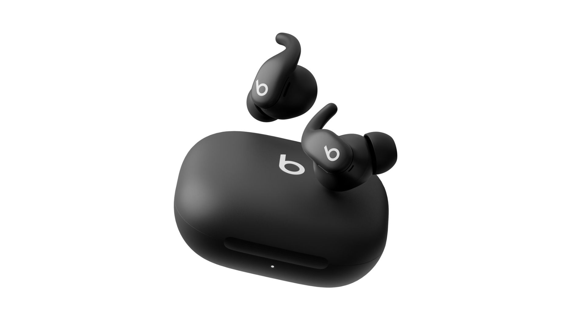 Beats Powerbeats Fit in black.