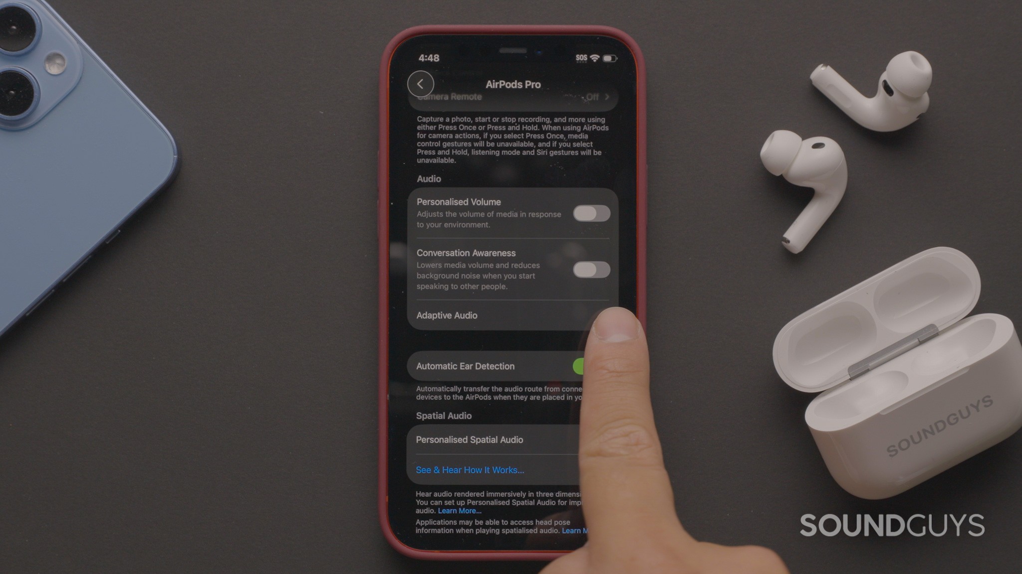 Conversation awareness with the AirPods Pro 3 Conversation awareness with the AirPods Pro 3