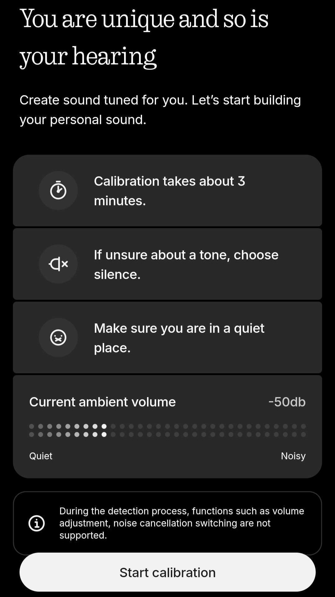 cmf headphone pro nothing x app personal sound hearing test