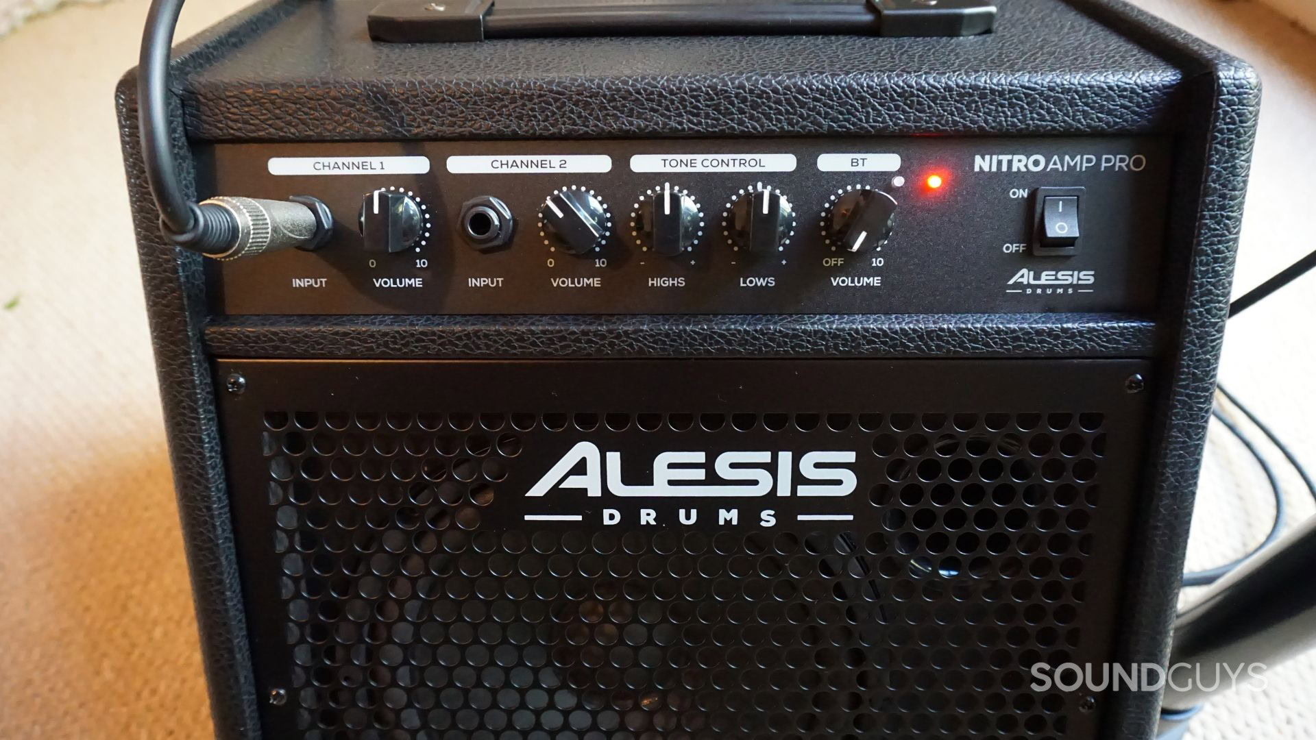 Alesis-Nitro-Amp-Pro A photograph of the Alesis Nitro Amp Pro.