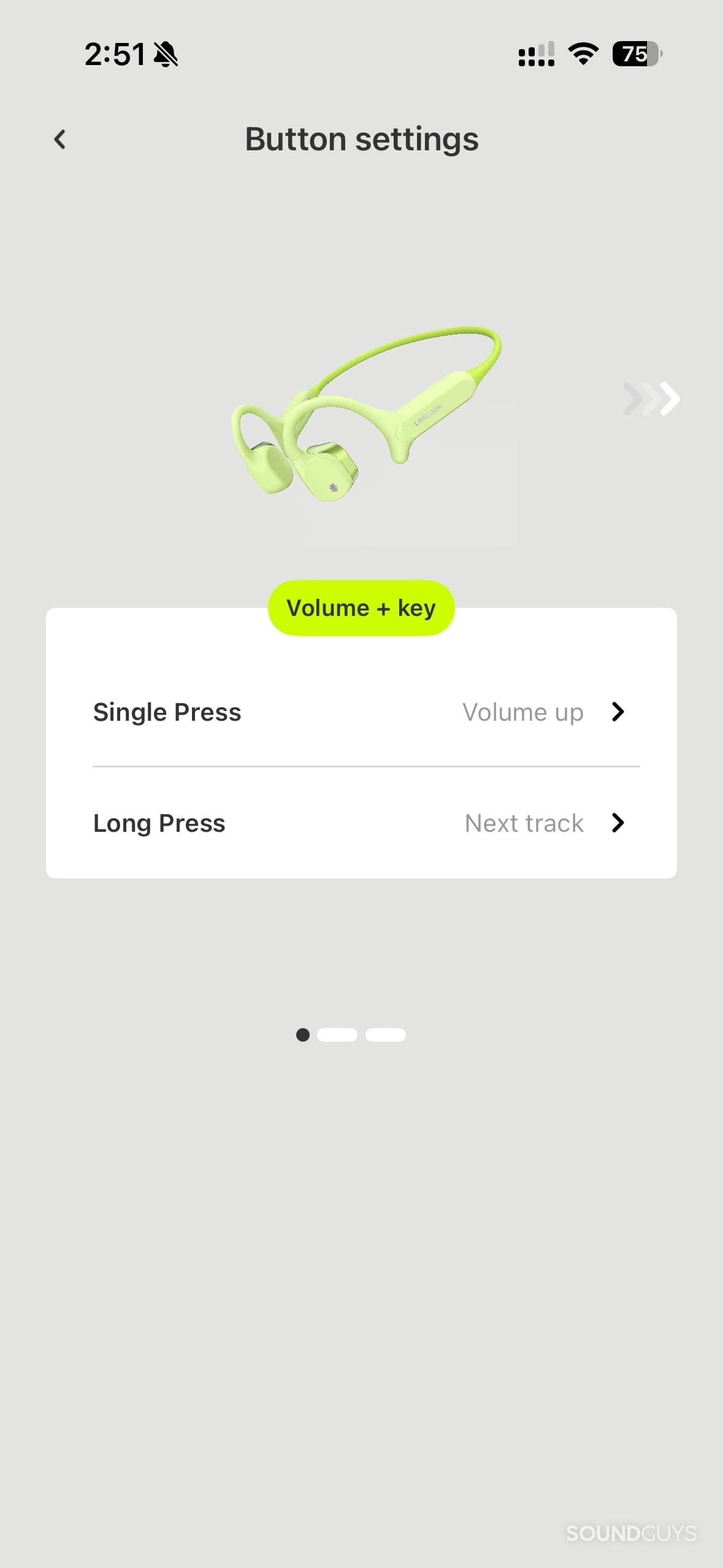 Langsdom AirWave Max headphones app control customization.