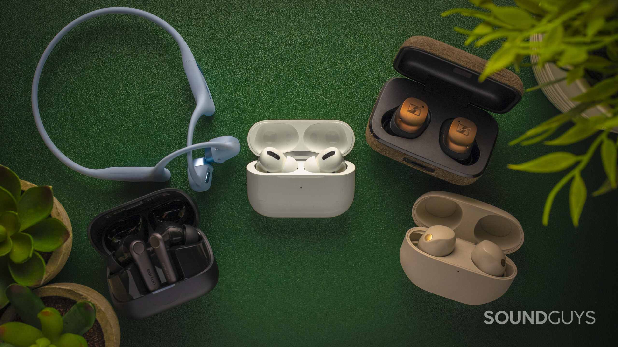 wireless earbuds hero