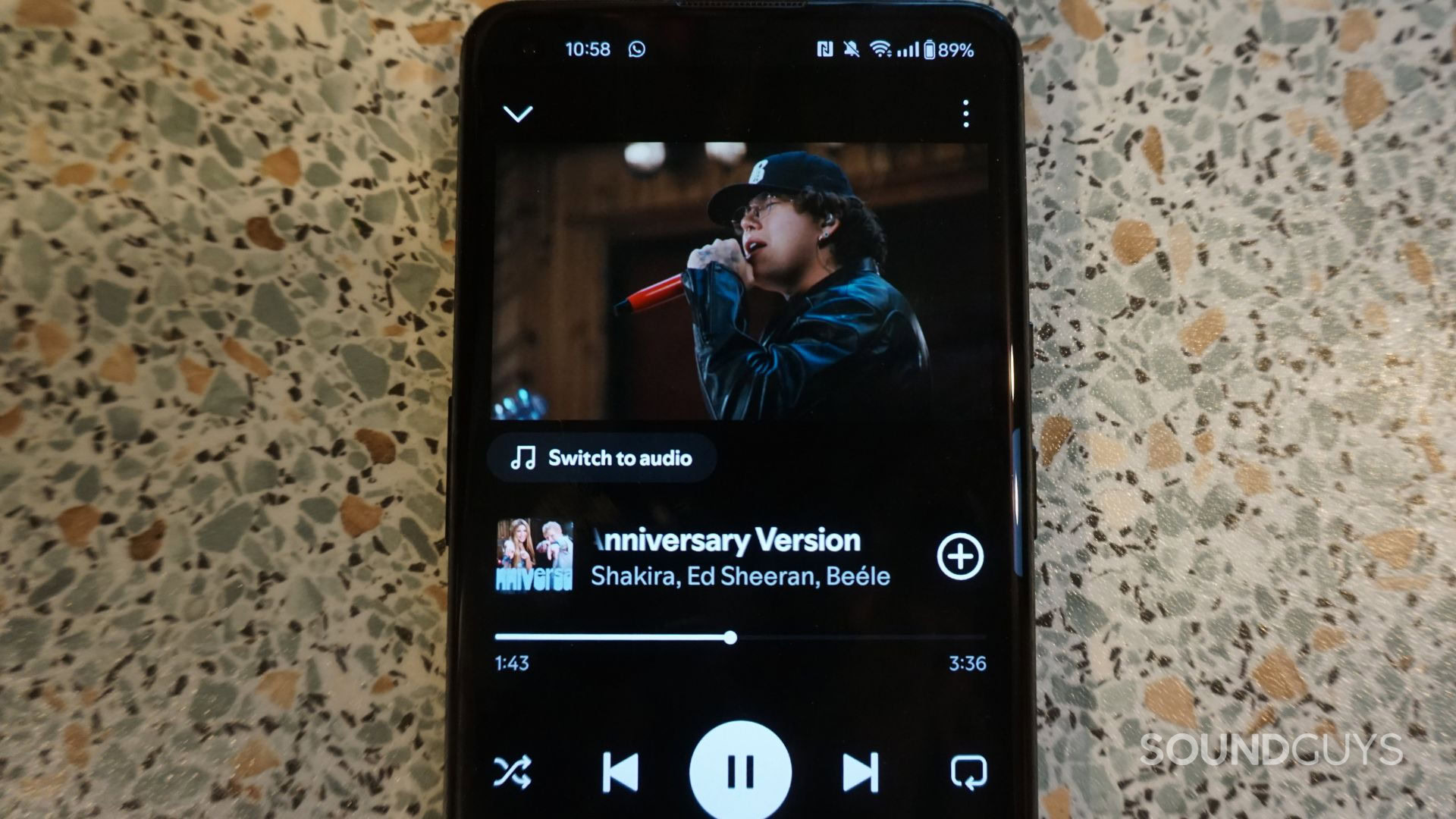 Spotify-Music-Videos-Ed-Sheeran A photograph of Spotify music videos.