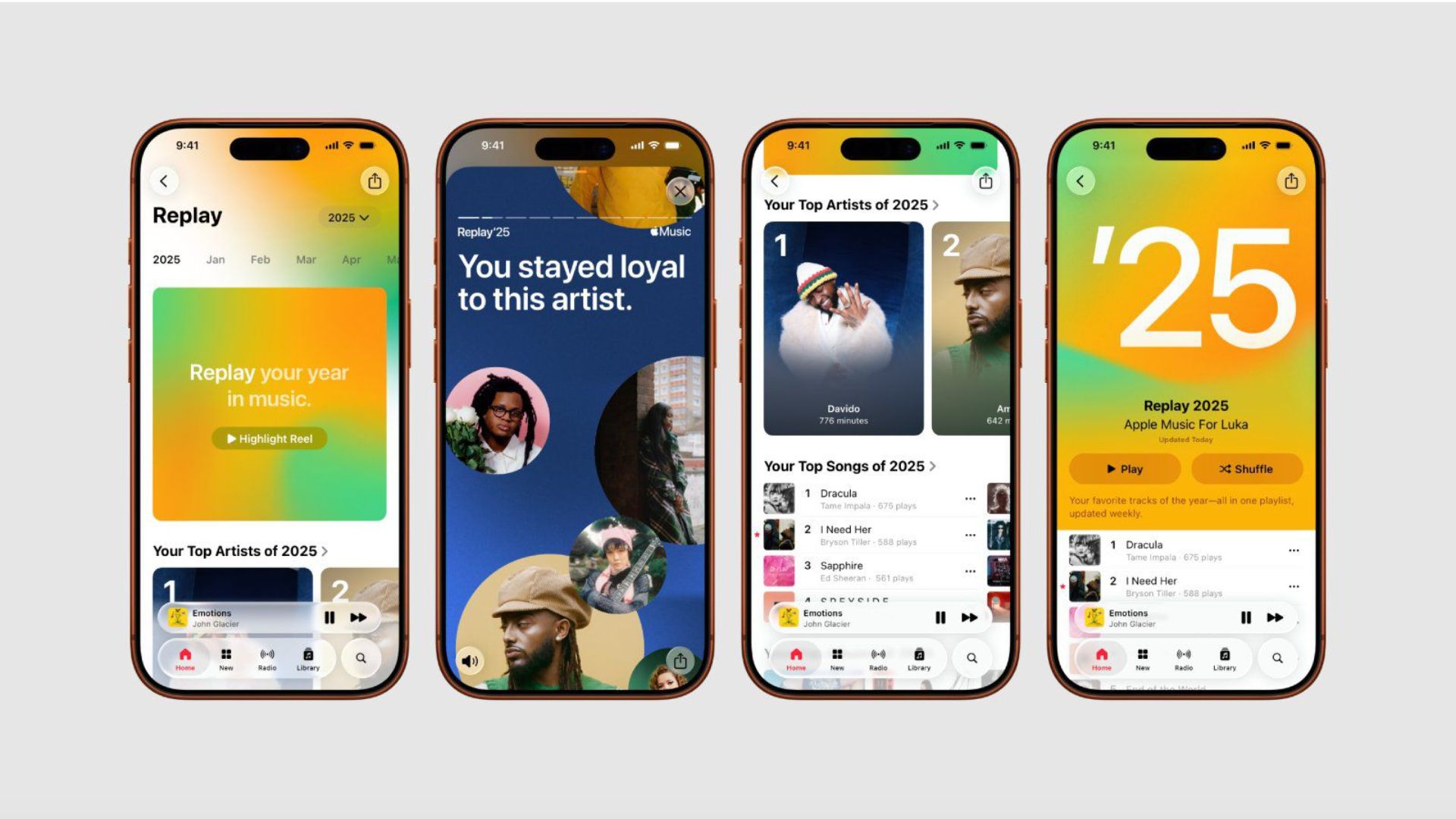 Apple-Music-Replay-data-driven A screenshot of Apple Music Replay.