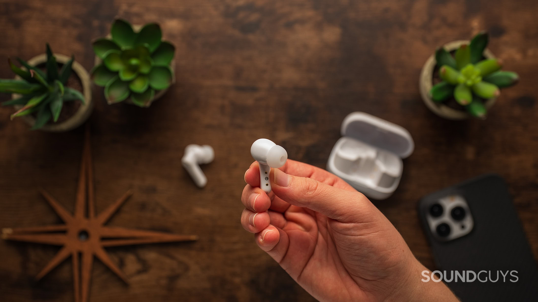 EarFun Air Pro 4 Plus earbuds in white.