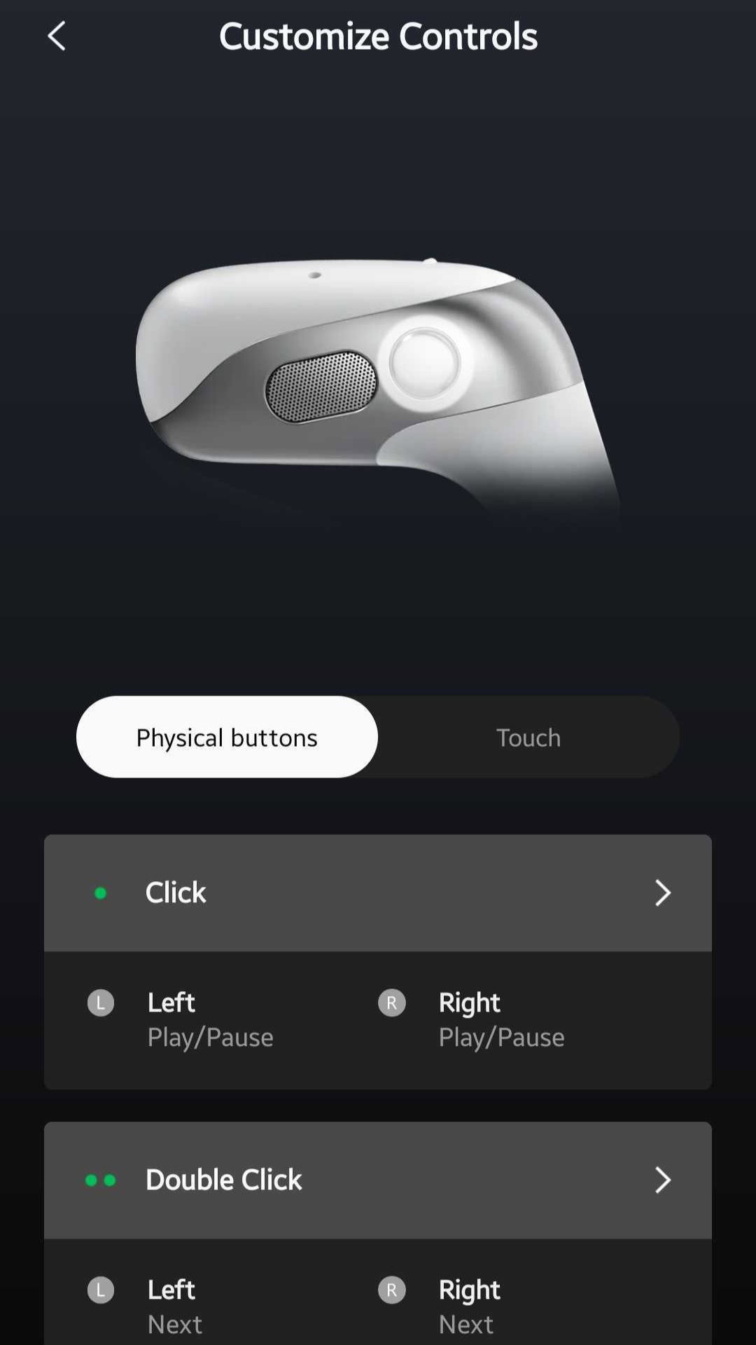 Shokz OpenFit 2+ App customize controls