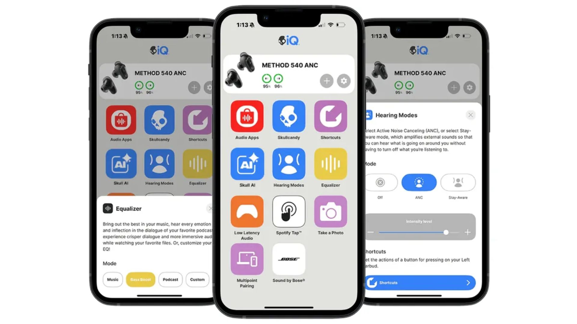 A screenshot of the Skullcandy mobile app and Skull AI.