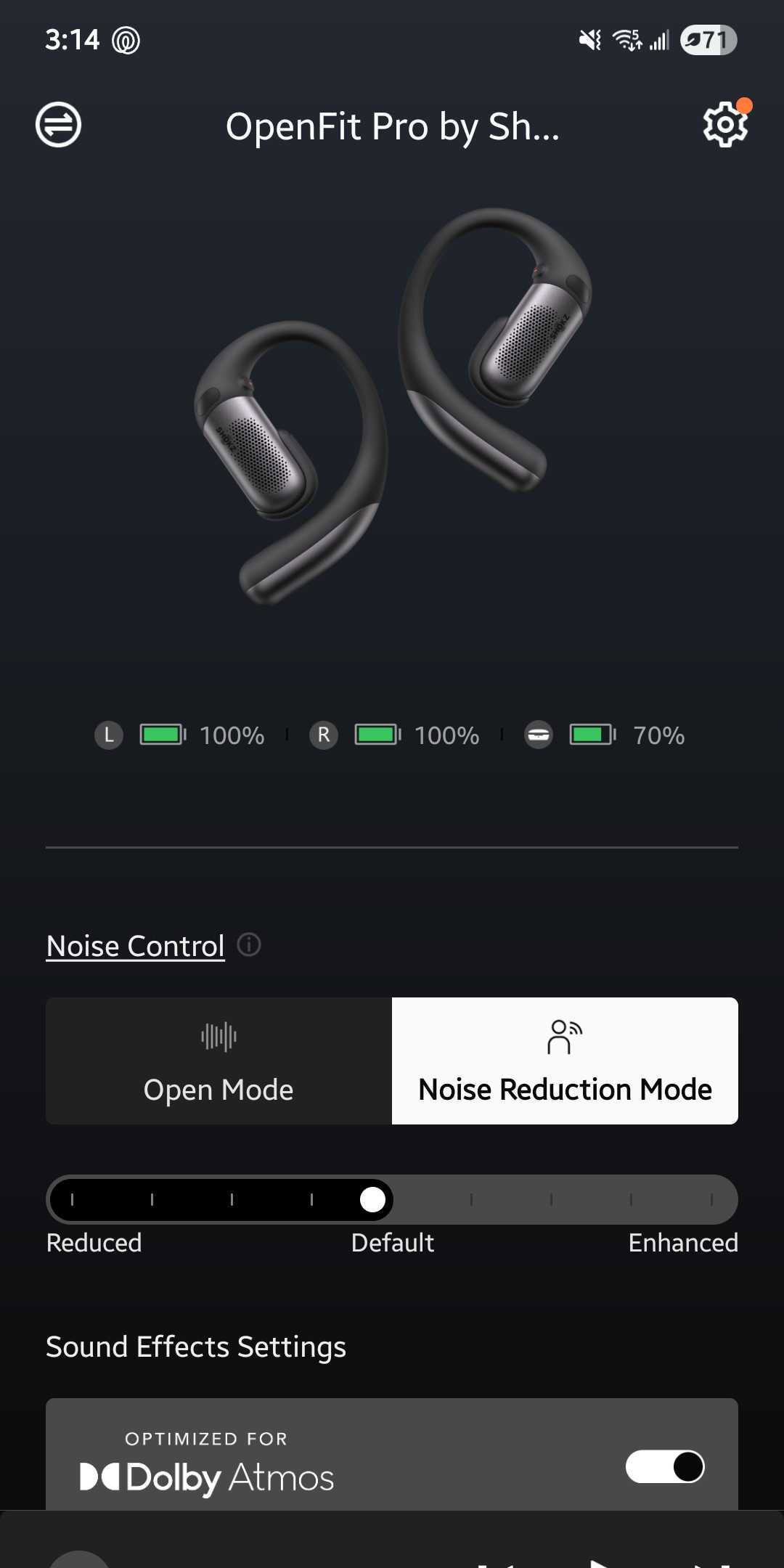 shokz openfit pro app homepage