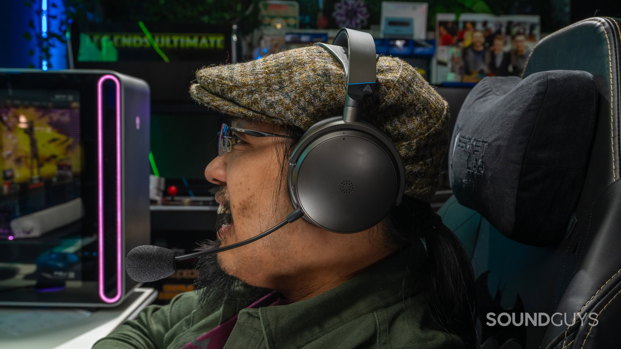 Audeze Maxwell 2 Gaming Side Profile sml