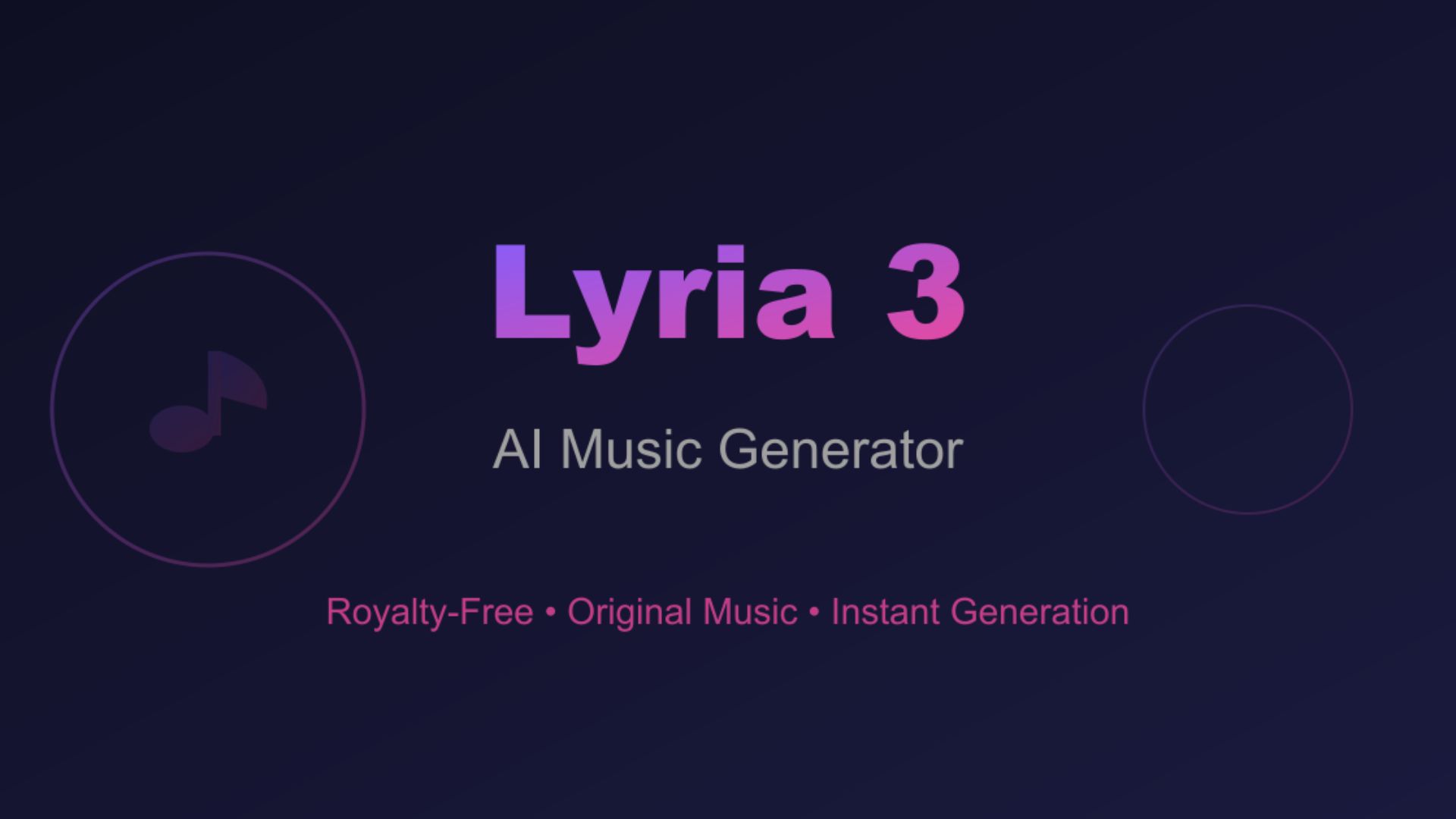 Google-Deepmind-Lyria-3-AI-music-generation A screenshot of the Lyria 3 logo.