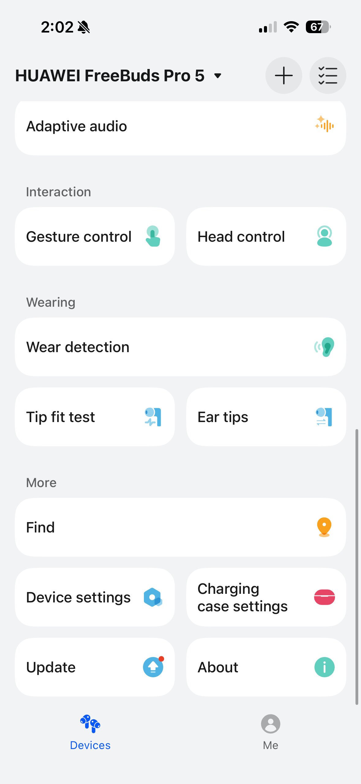 HUAWEI FreeBuds Pro 5 app features.